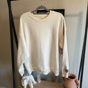 Reversible Daily Drills Unisex Terry Oversized Crew Sweatshirt